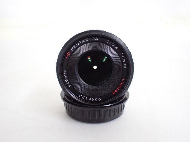 【良品】 RICOH リコー HD PENTAX-DA 70mm F2.4 Limited レンズ 説明書/元箱付 ∴ 6DD11-3の画像4
