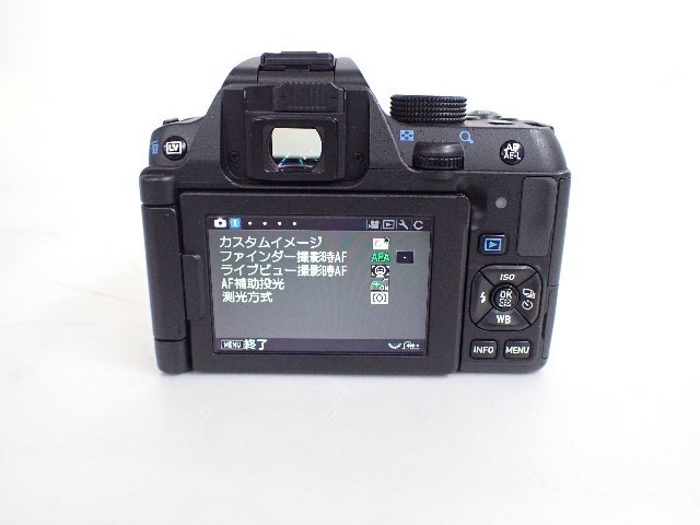 【良品】 RICOH/PENTAX リコー ペンタックス K-70 デジタル一眼レフカメラ ブラック ダブルズームキット 元箱付 ∴ 6DD11-1の画像5