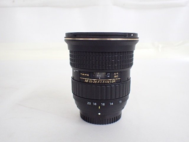 【良品】 Tokina トキナー AT-X PRO SD 11-20mm F2.8 DX ASPHERICAL レンズ Nikon用 説明書/元箱付 ∴ 6DC9D-4の画像5