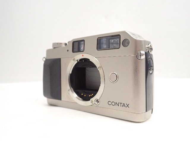 CONTAX フィルムカメラ/AFレンジファインダーカメラ CONTAX G1 ボディ ROM改造済 + ストロボ TLA140 コンタックス ∩ 6DB8B-1の画像3