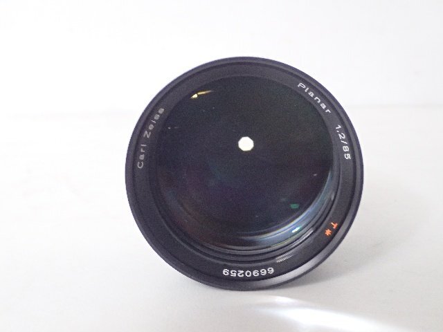 Carl Zeiss カールツァイス MF単焦点レンズ Planar 85mm F1.2 T* 50周年記念モデル Y/Cマウント ★ 6DEDE-4_画像4