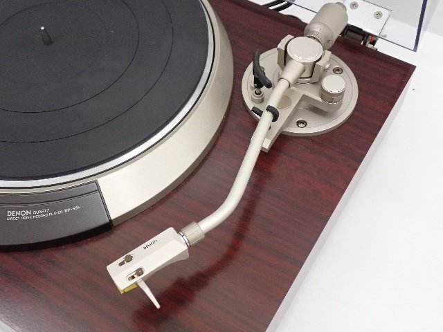 DENON デノン デンオン レコードプレーヤー ターンテーブル DP-55L EMPIRE 4000 D/IIカートリッジ付 ∽ 6DE39-1の画像3