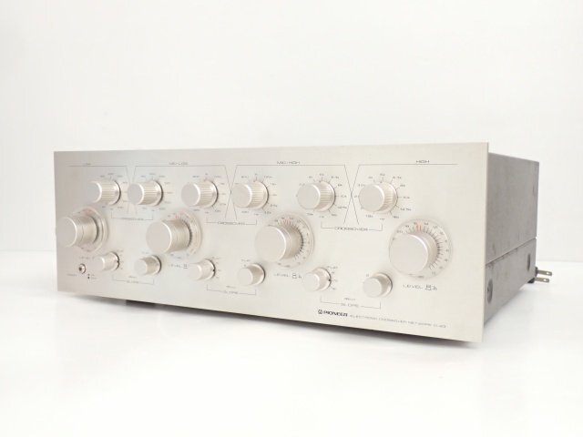 PIONEER 2-4WAYエレクトロニッククロスオーバーネットワーク/チャンネルディバイダー D-23 パイオニア ◆ 6DF05-2