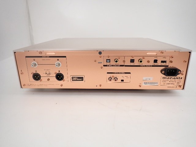 marantz SACD/CDプレーヤー SA-10S1 2017年製 リモコン付 マランツ ∽ 6DC7D-4_画像4