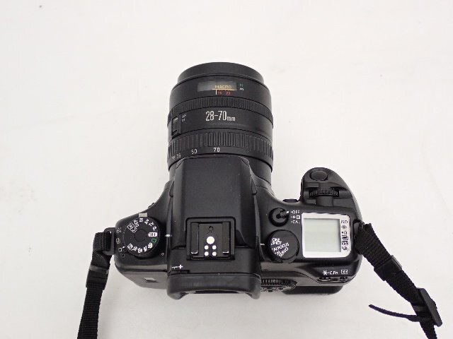 Canon キヤノン フィルム一眼レフ Eos 7 バッテリーパック BP-300 /レンズ EF28-70mm F3.5-4.5II/75-300mmF4-5.6II付 ∽ 6DC88-12の画像4