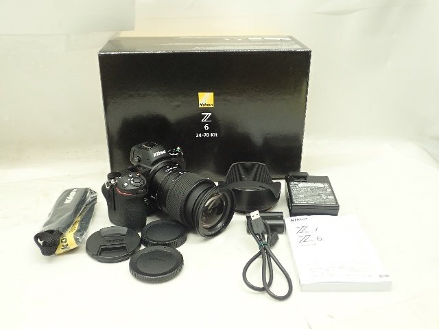 Nikon ニコン Z6 24-70 Kit レンズキット ミラーレスカメラ NIKKOR Z 24-70mm F4 S レンズ 元箱/説明書付き ¶ 6DCE5-1の画像1