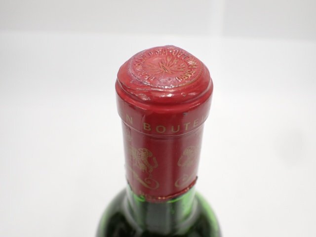 【未開栓】 Chateau Mouton Rothschild 750ml 15% 1973 シャトー ムートン ロートシルト 赤ワイン ピカソラベル (1) ∬ 6DA24-3の画像4