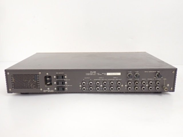 LUXMAN 管球式プリアンプ/コントロールアンプ CL32 ラックスマン ◆ 6DCBA-11