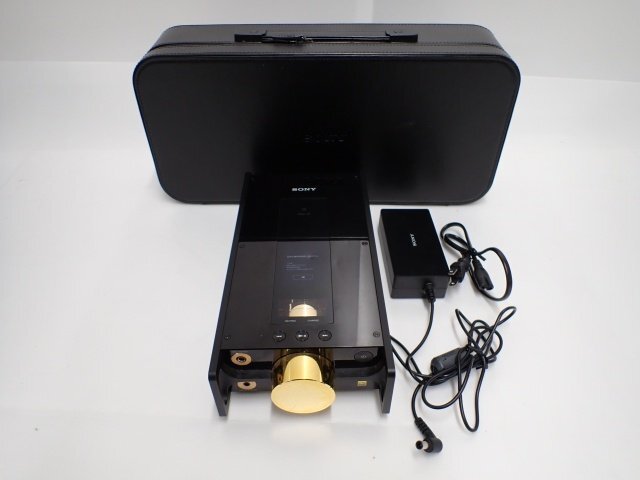 SONY DMP-Z1 ソニー Bluetooth/USB-DAC/256GB HDD搭載 ヘッドホンアンプ コンポーネントオーディオ 動作品 専用ケース付 ∬ 6DE21-1の画像1
