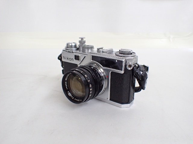 Nikon ニコン SP レンジファインダー フィルムカメラ NIKKOR-S 50mm F1.4 レンズ カメラケース付 ∴ 6DEC2-18_画像3