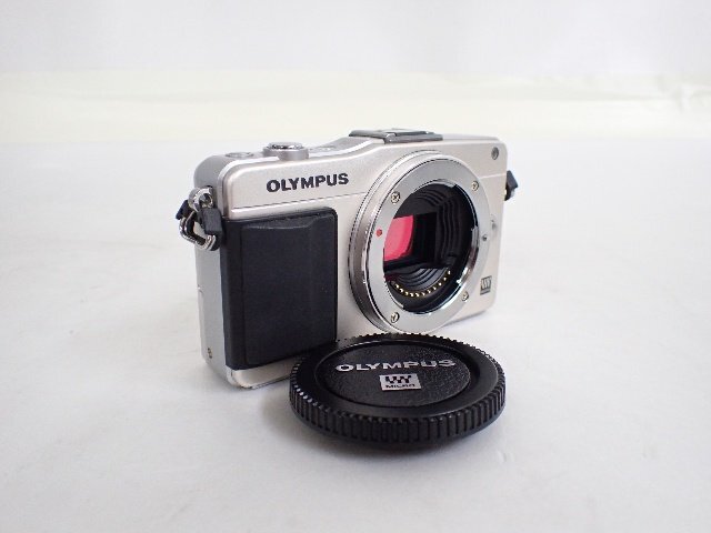 OLYMPUS オリンパス PEN Mini E-PM2 ミラーレス一眼カメラ ダブルズームキット 説明書/元箱付 ∴ 6DB03-1_画像2