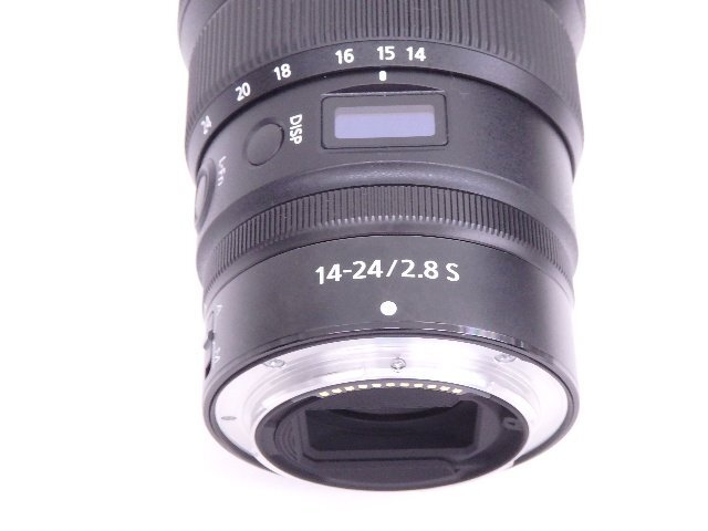 NIKON/ Nikon S-Line FX format wide-angle zoom lens NIKKOR Z 14-24mm f2.8 S Z mount hood * original box attaching * 6DF4F-1