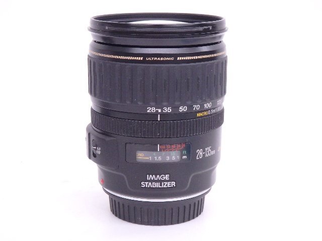 CANON/キヤノン 手ブレ補正機構搭載標準ズームレンズ EF 28-135mm F3.5-5.6 IS USM EFマウント レンズフード付 ◆ 6DF32-2_画像5