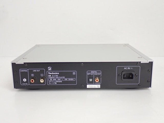 【良品】Technics CDプレーヤー SL-C700 2015年製 テクニクス ◆ 6E044-2_画像4