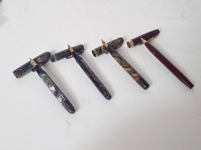 WATERMAN他 万年筆4本セット（WATERMAN、OYODO、RELIFE、SHEAFFER'S） ★ 6DEBC-51の画像1