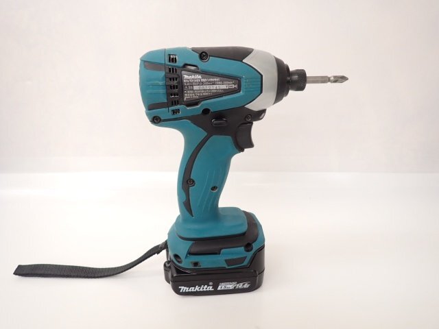 makita マキタ 充電式インパクトドライバー TD134DSHX バッテリー2個/充電器/ケース付き □ 6E009-1の画像3