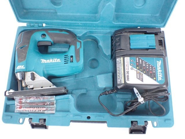 MAKITA マキタ JV142DZK 充電式ジグソー 説明書/ケース付き バッテリー欠品 △ 6D957-1の画像2