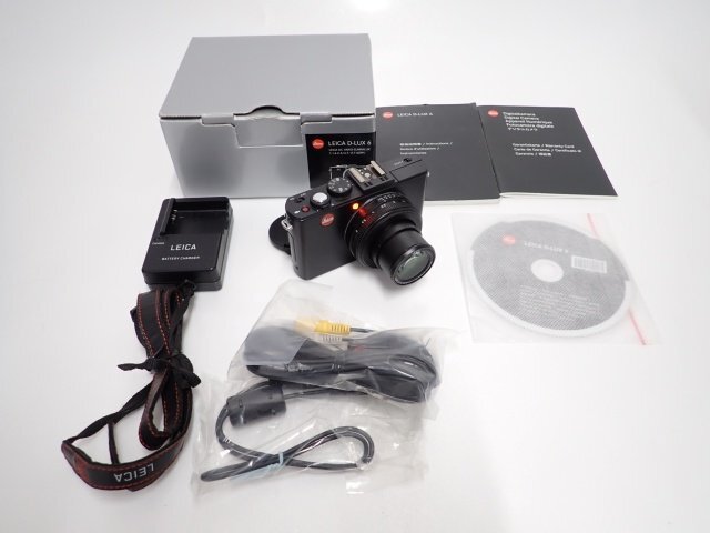 Leica D-LUX6 (DC Vario-Summilux 4.7-17.7mm F1.4-2.3 ASPH) ライカ コンパクトデジタルカメラ 動作品 元箱等付 ∬ 6DE62-16の画像1