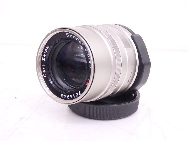 CONTAX/コンタックス Gシリーズ用レンズ Carl Zeiss Sonnar 90mm F2.8 T* Gマウント レンズフード付 ゾナー ◆ 6D5BA-7の画像2