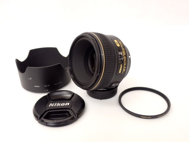 Nikon ニコン 標準単焦点レンズ AF-S NIKKOR 58mm F1.4G □ 6D6F0-14の画像1