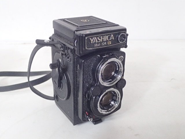 YASHICA ヤシカ 二眼レフカメラ Mat-124 G YASHINON 80mm F3.5 ★ 6DF75-10の画像3