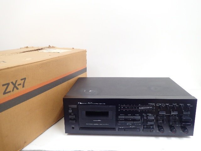 【一部整備品】 Nakamichi ナカミチ カセットデッキ ZX-7 元箱付き ∩ 6D017-1の画像1