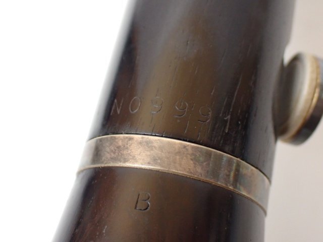 SELMER セルマー B♭クラリネット ODYSSEE オデッセイ マウスピース（B40）/K&M製スタンド/ケース付き □ 6DFE1-2の画像3