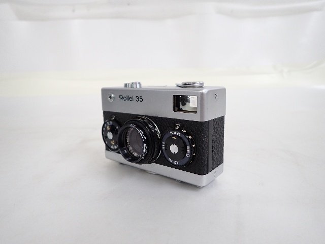 Rollei ローライ 35 コンパクトフィルムカメラ Tessar F3.5 40mm ケース付 ∴ 6DEEF-5の画像3