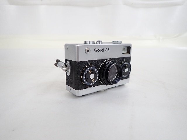 Rollei ローライ 35 コンパクトフィルムカメラ Tessar F3.5 40mm ケース付 ∴ 6DEEF-5の画像2