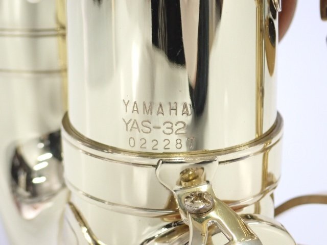 YAMAHA YAS-32 ヤマハ アルトサックス マウスピース/ハードケース付 ∬ 6DFEE-1の画像5