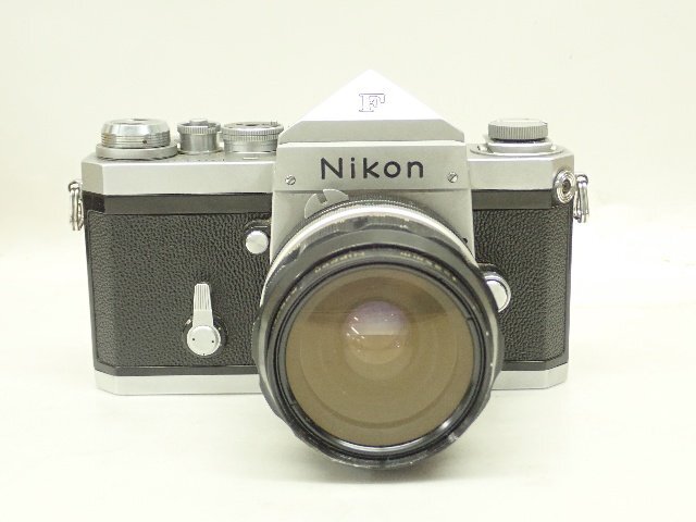 NIKON/ニコン フィルム一眼レフカメラ F アイレベル NIKKOR-O Auto F2 35mm/NIKKOR-S F1.4 50mm/NIKKOR-Q F2.8 135mm レンズ ¶ 6DC2E-1の画像2