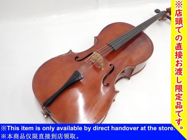 【仙台市来店引取限定品】 KISO SUZUKI 4/4 No.60 1974 (Copy of Antonius Stradivarius 1720) 木曽鈴木バイオリン チェロ ∬ 6DC85-2の画像1