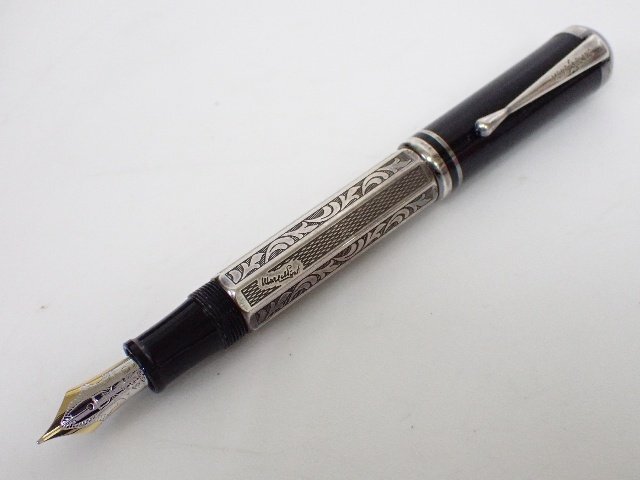 万年筆 MONTBLANC モンブラン 作家シリーズ1999 マルセル・プルースト ペン先18K-750 ケース付 ∩ 6DEBC-68の画像5