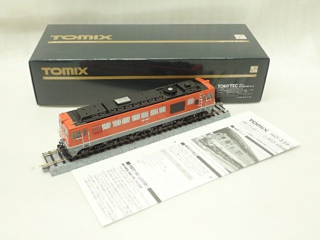 TOMIX トミックス HO-240 国鉄 DF50形ディーゼル機関車(後期型・朱色) プレステージモデル HOゲージ 鉄道模型 元箱付き ¶ 6DEDD-3