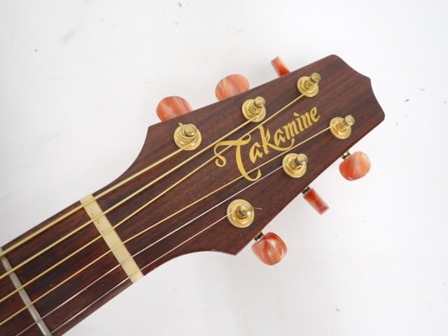 Takamine TDP-012 SAS CTP-3 真空管プリアンプ搭載エレアコ/アコースティックギター タカミネ ハードケース付き 長渕剛 △ 6E069-2の画像2