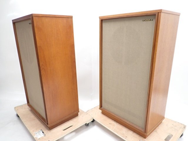 TANNOY Rectangular York HPD385 ペア 音出し可 タンノイ 15インチ 同軸2ウェイ フロア型 スピーカー 配送/来店引取可 ∬ 6E03B-1_画像3