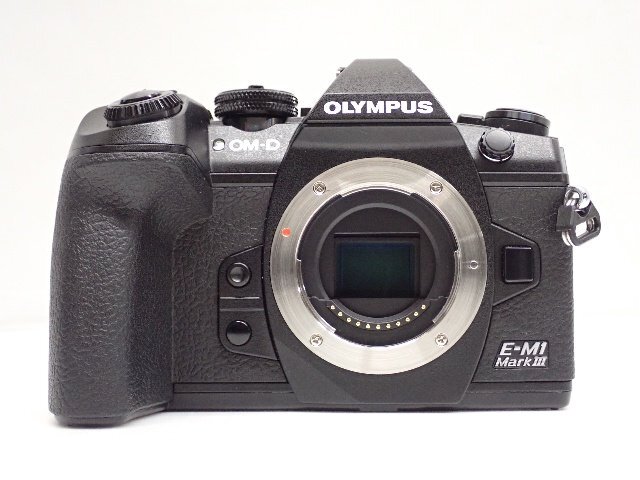 OLYMPUS オリンパス ミラーレス一眼レフカメラ OM-D E-M1 MarkIII 元箱/説明書/充電器/バッテリー×2付 ∩ 6E00D-1の画像3