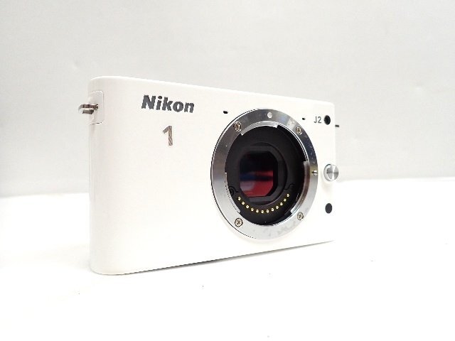 NIKON 1 J2 ダブルズームキット ミラーレス一眼カメラ ニコン 元箱/説明書/充電器付 ∩ 6E160-1の画像2