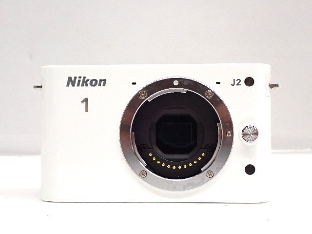 NIKON 1 J2 ダブルズームキット ミラーレス一眼カメラ ニコン 元箱/説明書/充電器付 ∩ 6E160-1の画像3