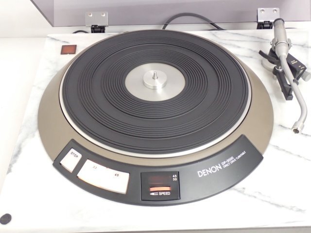 DENON Direct Drive record player DP-3750 Denon ten on * 6E10B-1