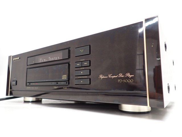 PIONEER PD-5000 パイオニア CDデッキ CDプレーヤー コンパクトディスクプレーヤー 動作品 ∬ 6DE60-6の画像1