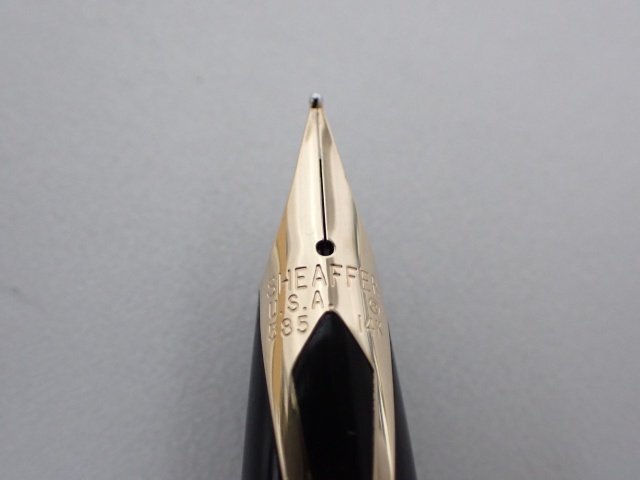 [ beautiful goods ]SHEAFFER TARGA 1020 pen .585 14K fountain pen / ballpen set Sheaffer targa special case / instructions attaching ∩ 6DD65-1