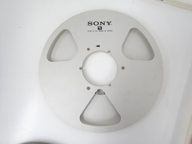 SONY 10号メタルリール R-11A 5本 /Scoth スコッチ 7号 203テープ 未使用1本 /7号空リール4本 オープンリールデッキ用 △ 6E110-14_画像4