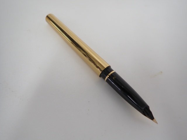 [ beautiful goods ]SHEAFFER TARGA 1020 pen .585 14K fountain pen / ballpen set Sheaffer targa special case / instructions attaching ∩ 6DD65-1