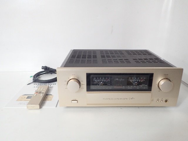 【良品】Accuphase アキュフェーズ プリメインアンプ E-470 元箱付き ★ 6D78D-1_画像1