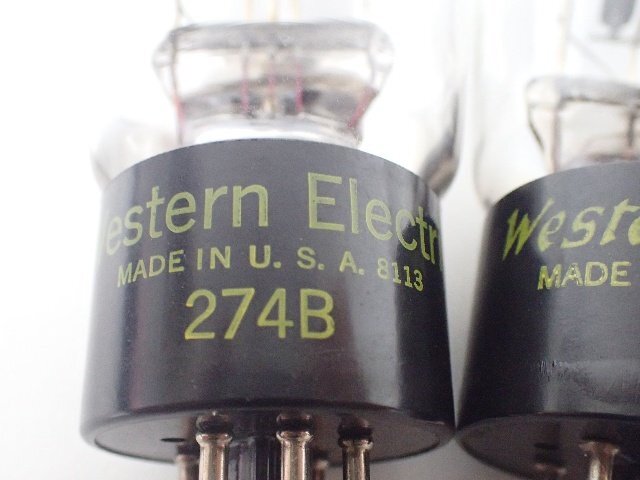 Western Electric ウェスタンエレクトリック 真空管 274B 2本 ★ 6D760-5_画像5