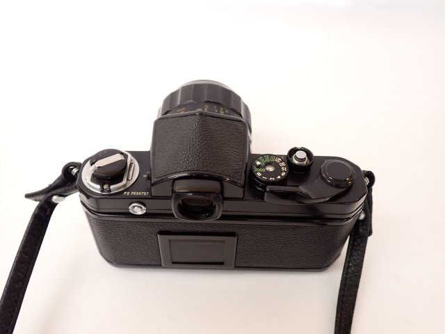 Nikon ニコン フィルム一眼レフカメラ F2 アイレベル ボディ + 単焦点レンズ NIKKOR-N Auto 35mm F1.4 革ケース付 □ 6E297-25_画像4