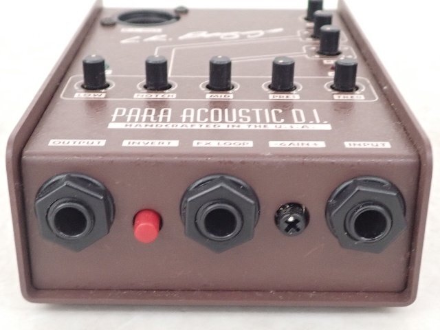 LR.Baggs アコギ用ダイレクトボックス Para Acoustic D.I. 元箱付 エルアールバックス ▽ 6E222-10の画像5