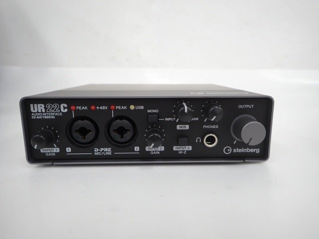 [ вскрыть не использовался товар ]STEINBERG UR22C R Pack Recording Pack запись упаковка аудио интерфейс старт Inver g^ 6E320-1