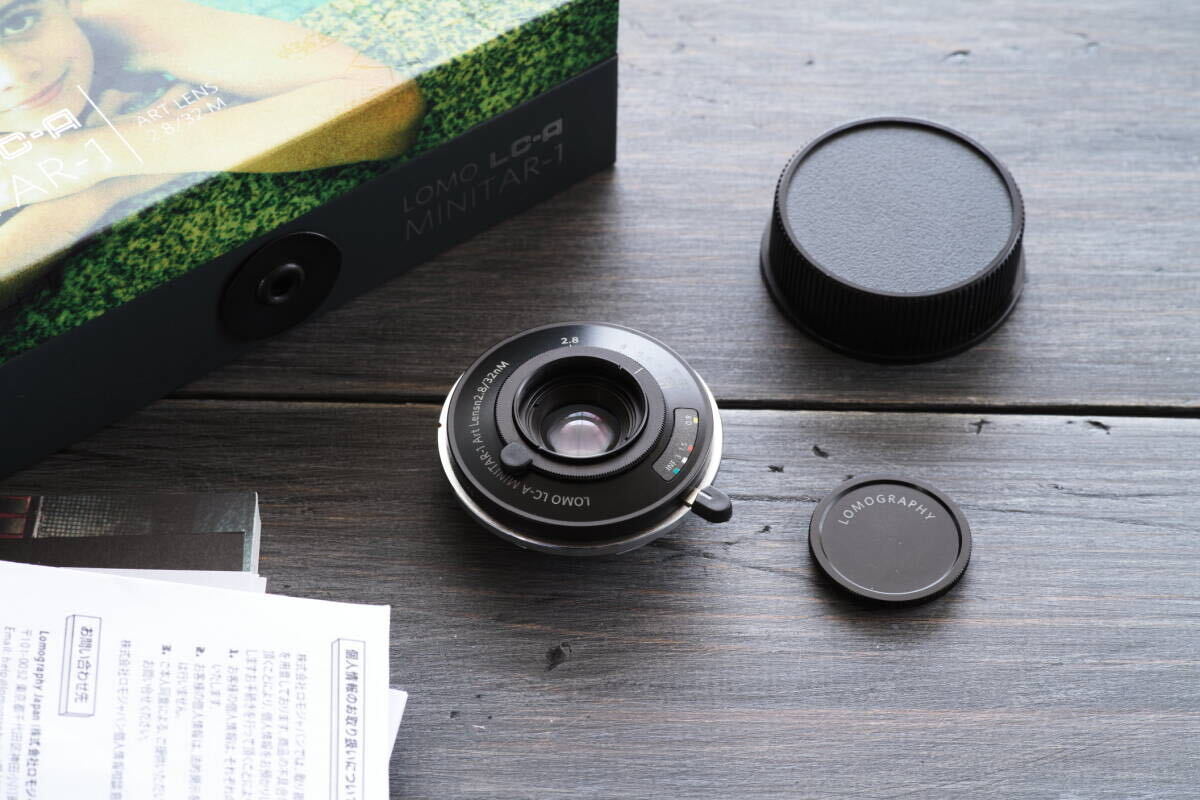 Lomo LC-A Minitar-1 Art Lens 2.8/32 M /検)ロモグラフィートイカメラ35mmフィルムleicamマウントの画像1